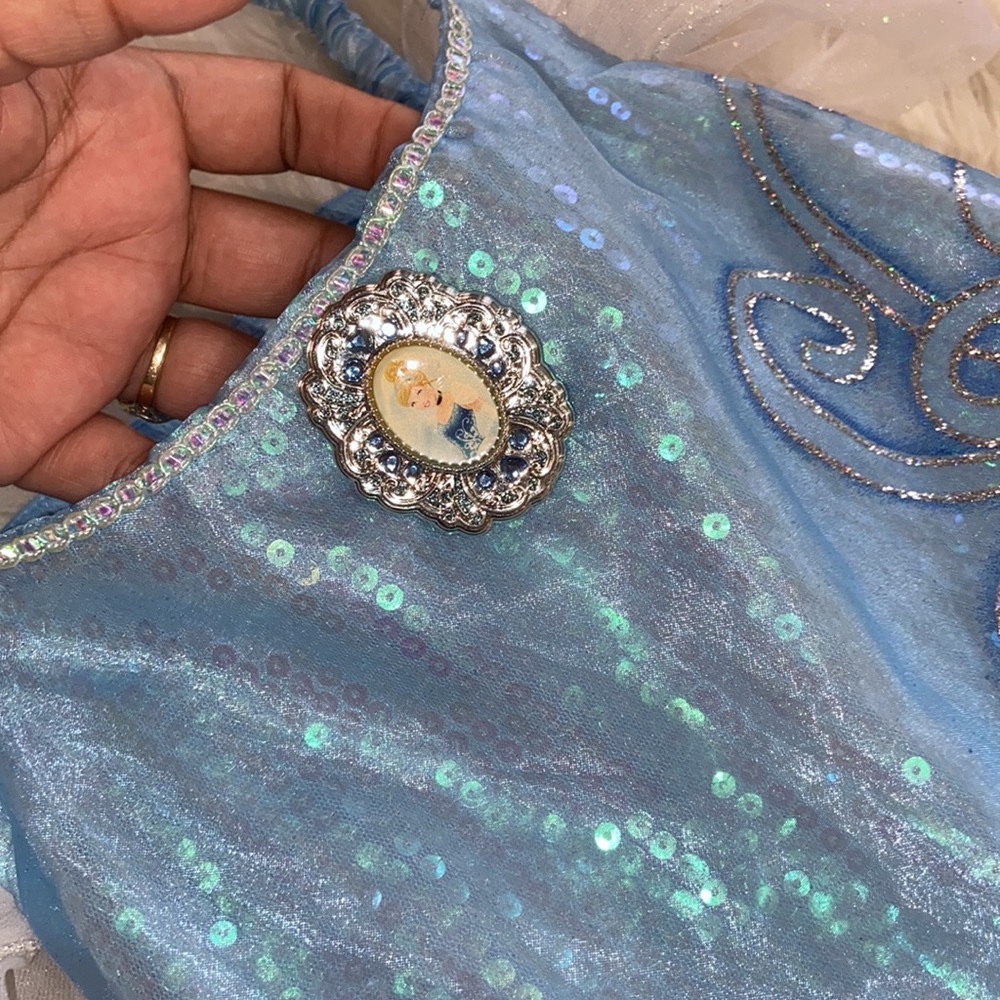 Disney Store Cinderella Costume Princess Dress, Size 7/8 - Picture 8 of 16